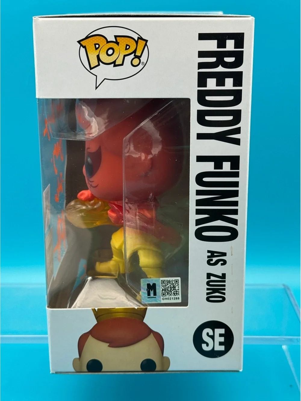 Dante Basco signed Freddy Funko as Zuko Avatar Funko pop LE 3500 with MAS COA